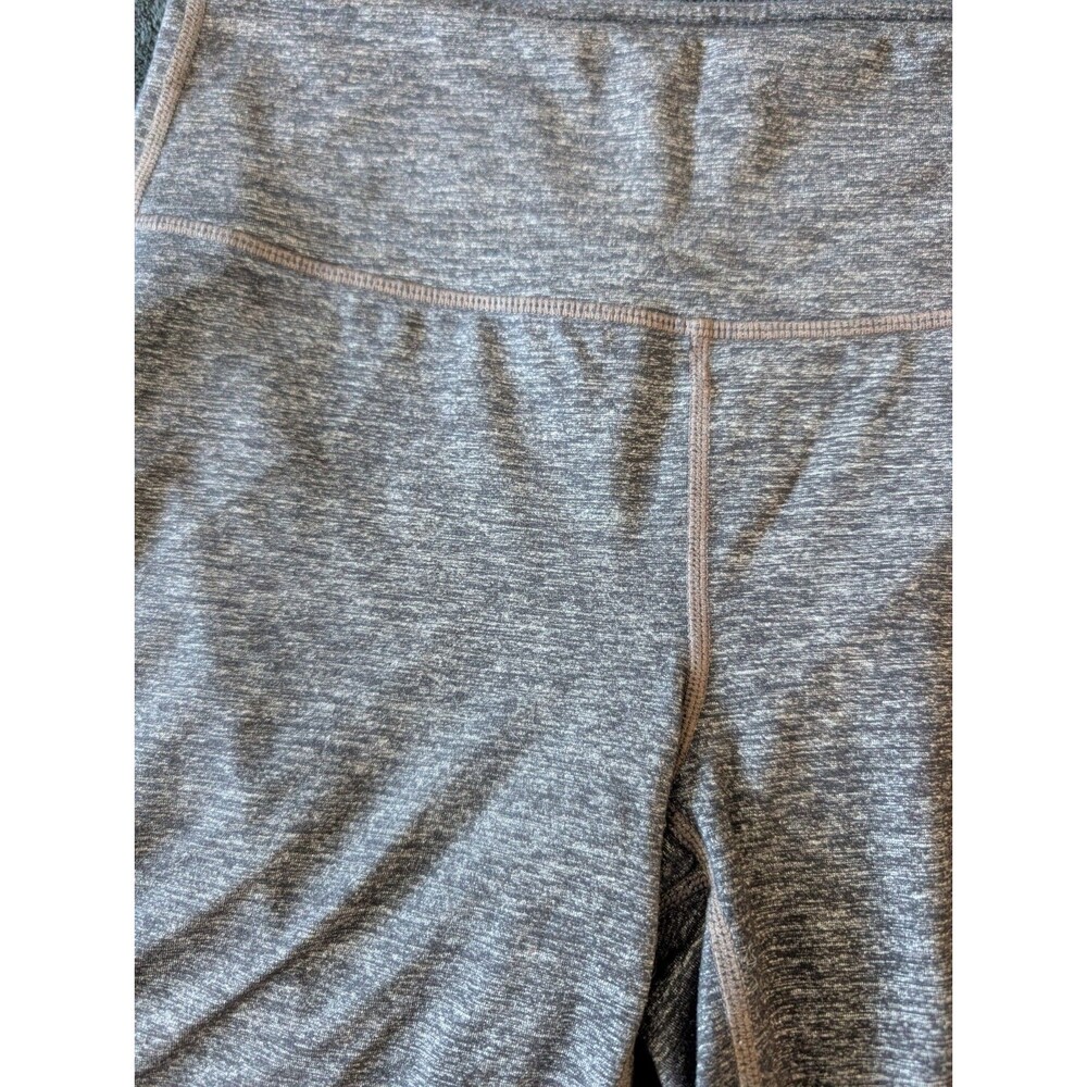 Athleta Womens Grey 6” Bicycle Weightlifting Pilates Stretch Athleisure Shorts M - Picture 3 of 8